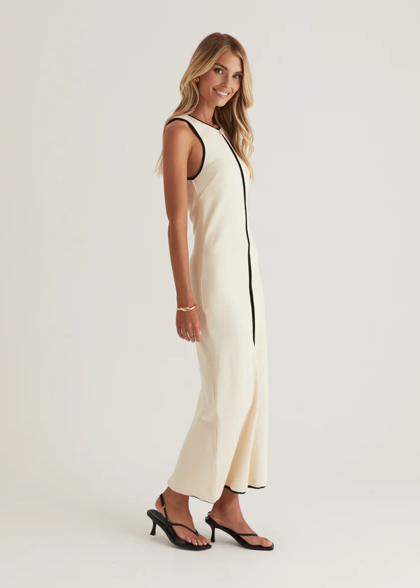 Cedar Maxi Dress - Beige