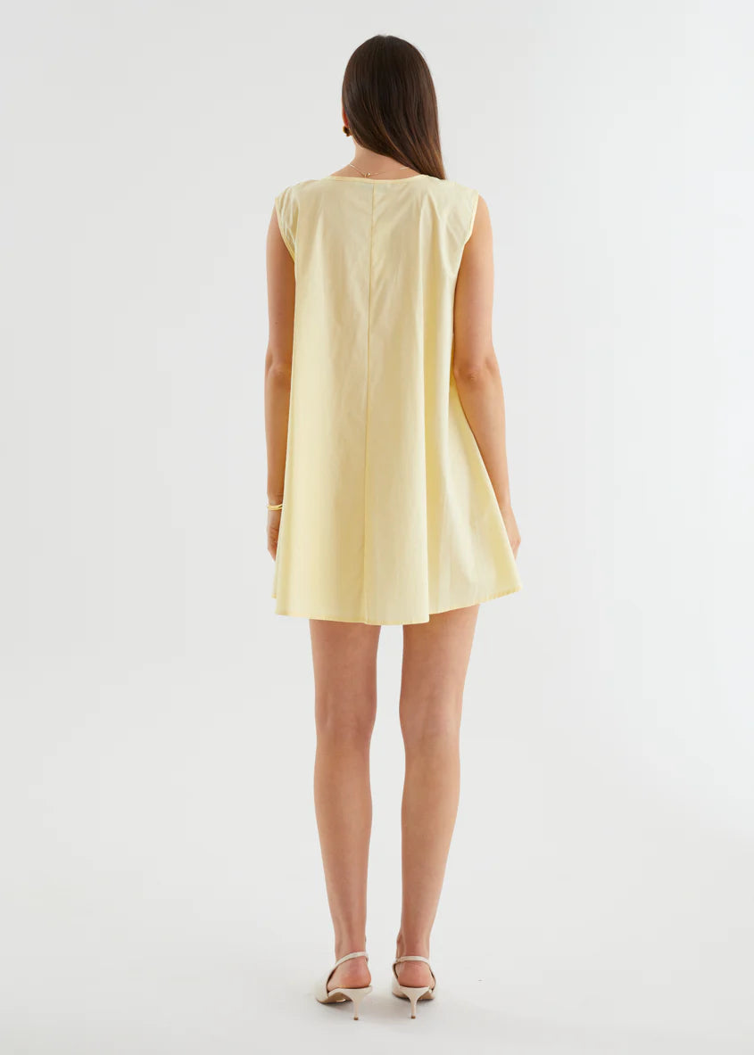 Lateasha Dress - Banana
