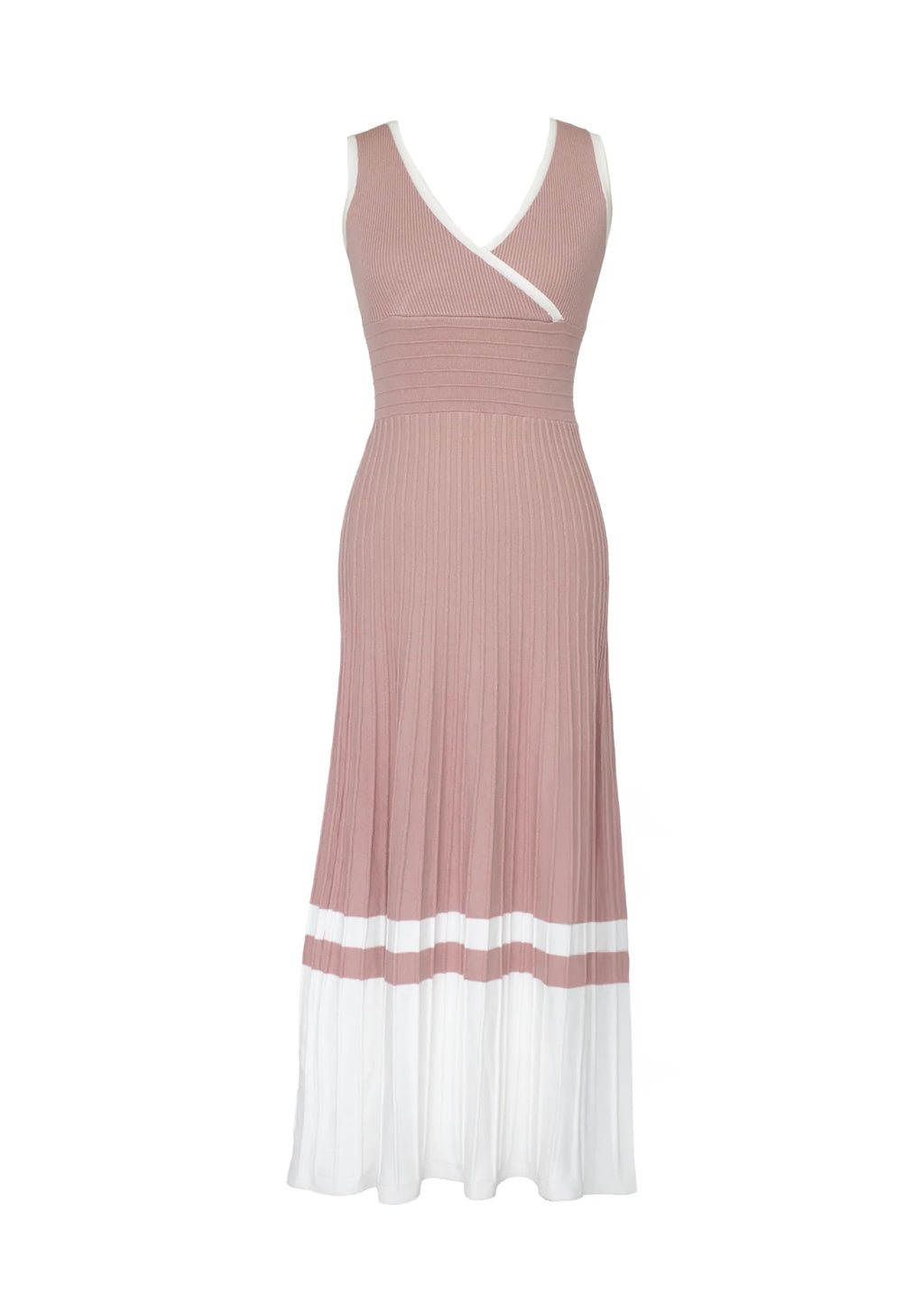 Radiate Knit Midi Dress - Blush