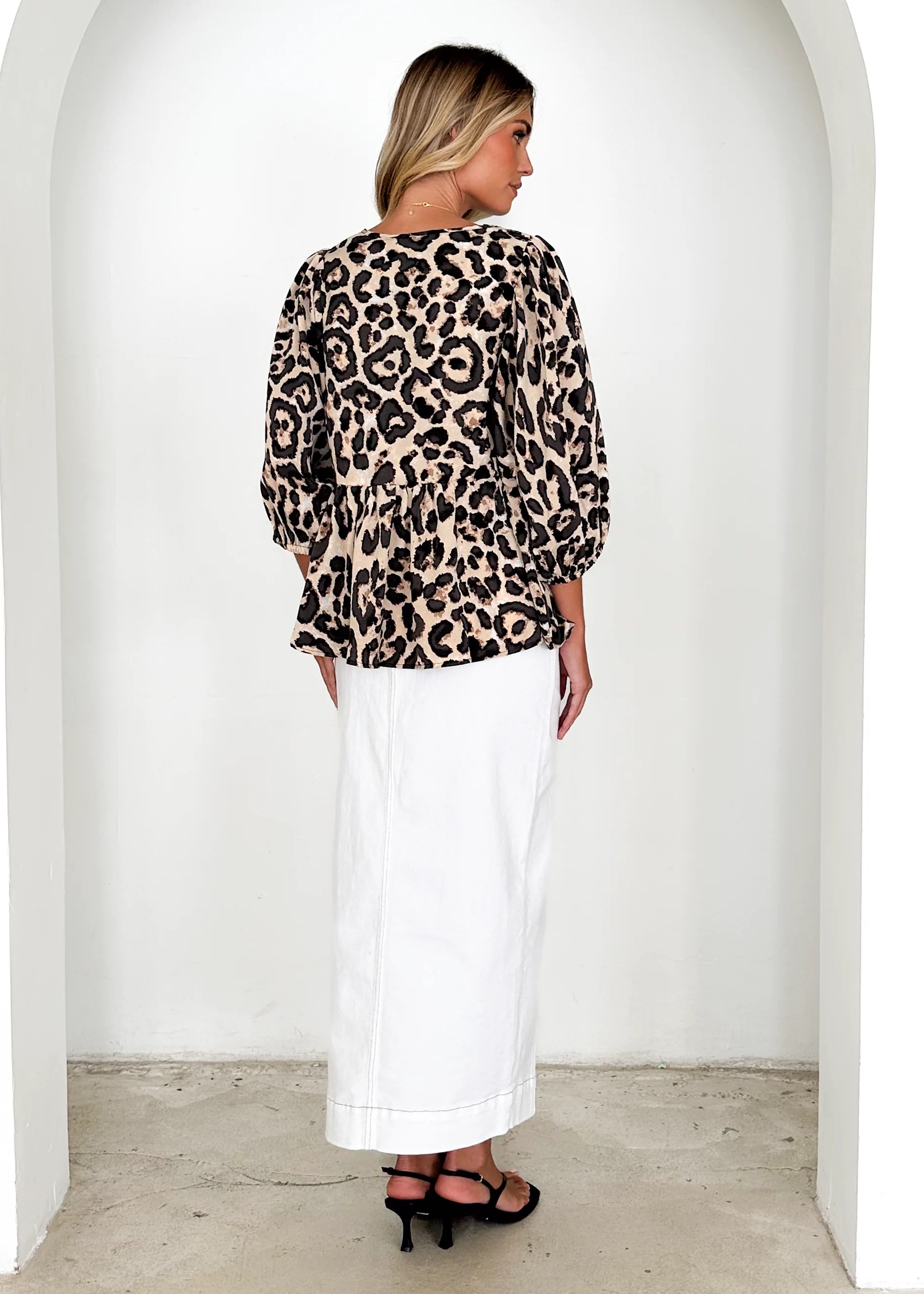 Rodeo Blouse - Leopard