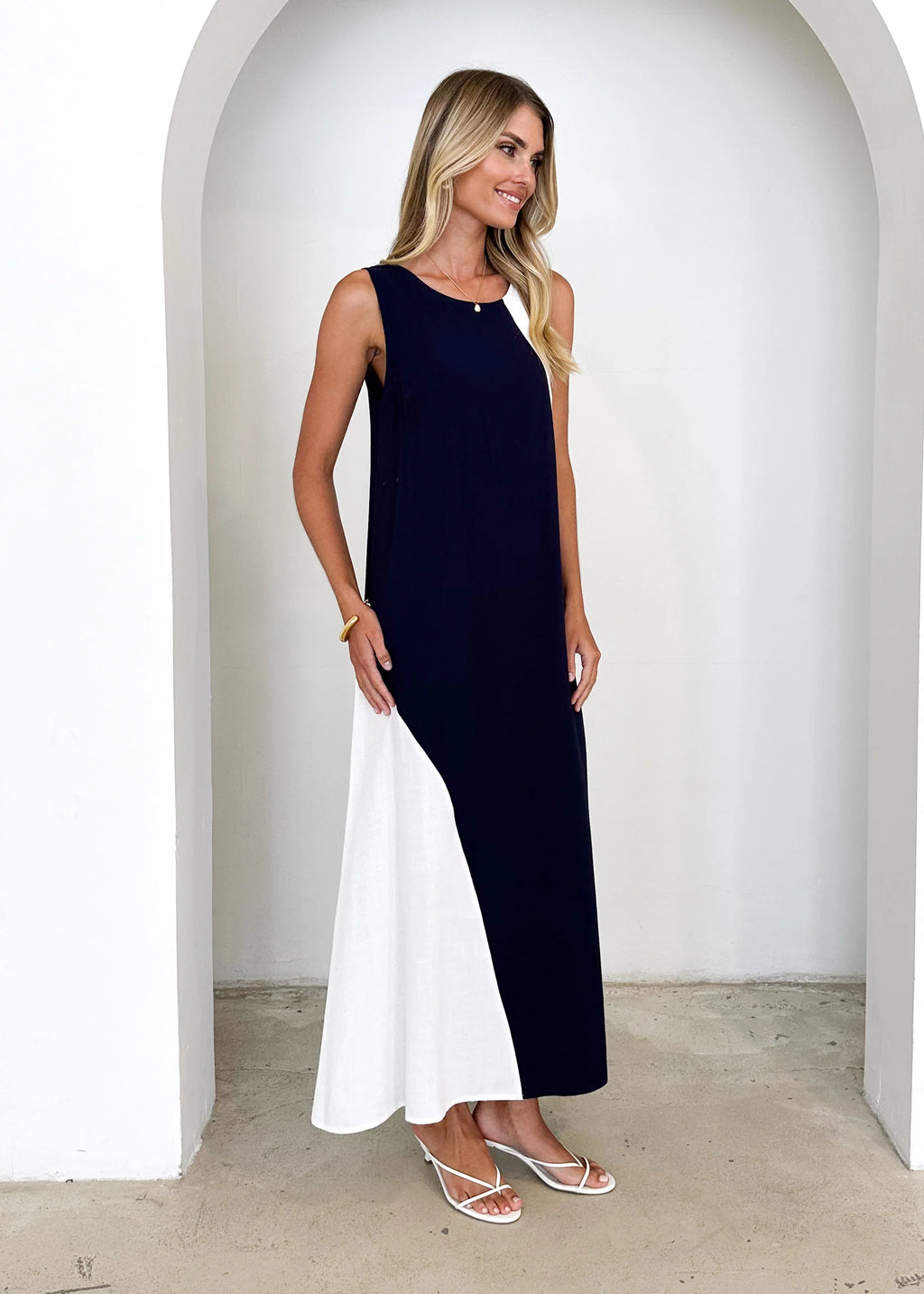 Pollyanna Maxi Dress - Navy