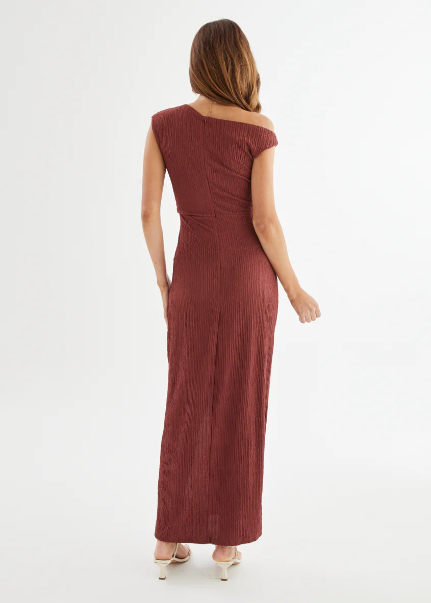 Toronto Maxi Dress - Chestnut