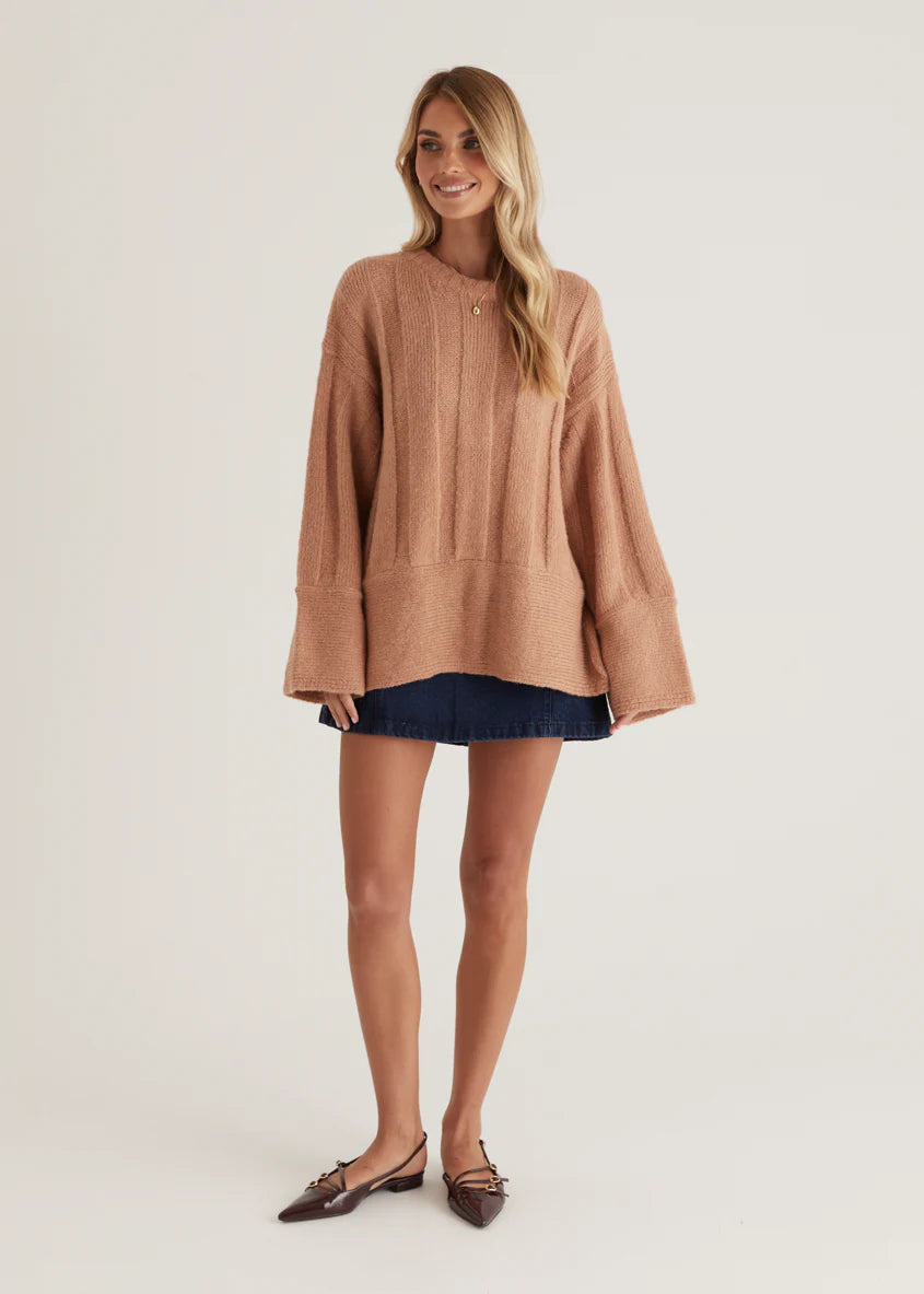 Adnorra Sweater - Rose