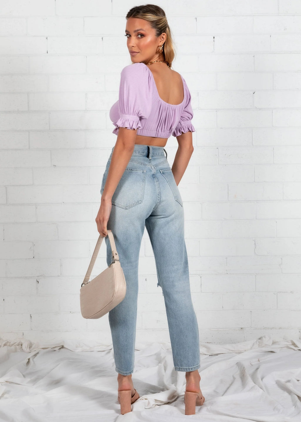 Bella Crop - Lilac