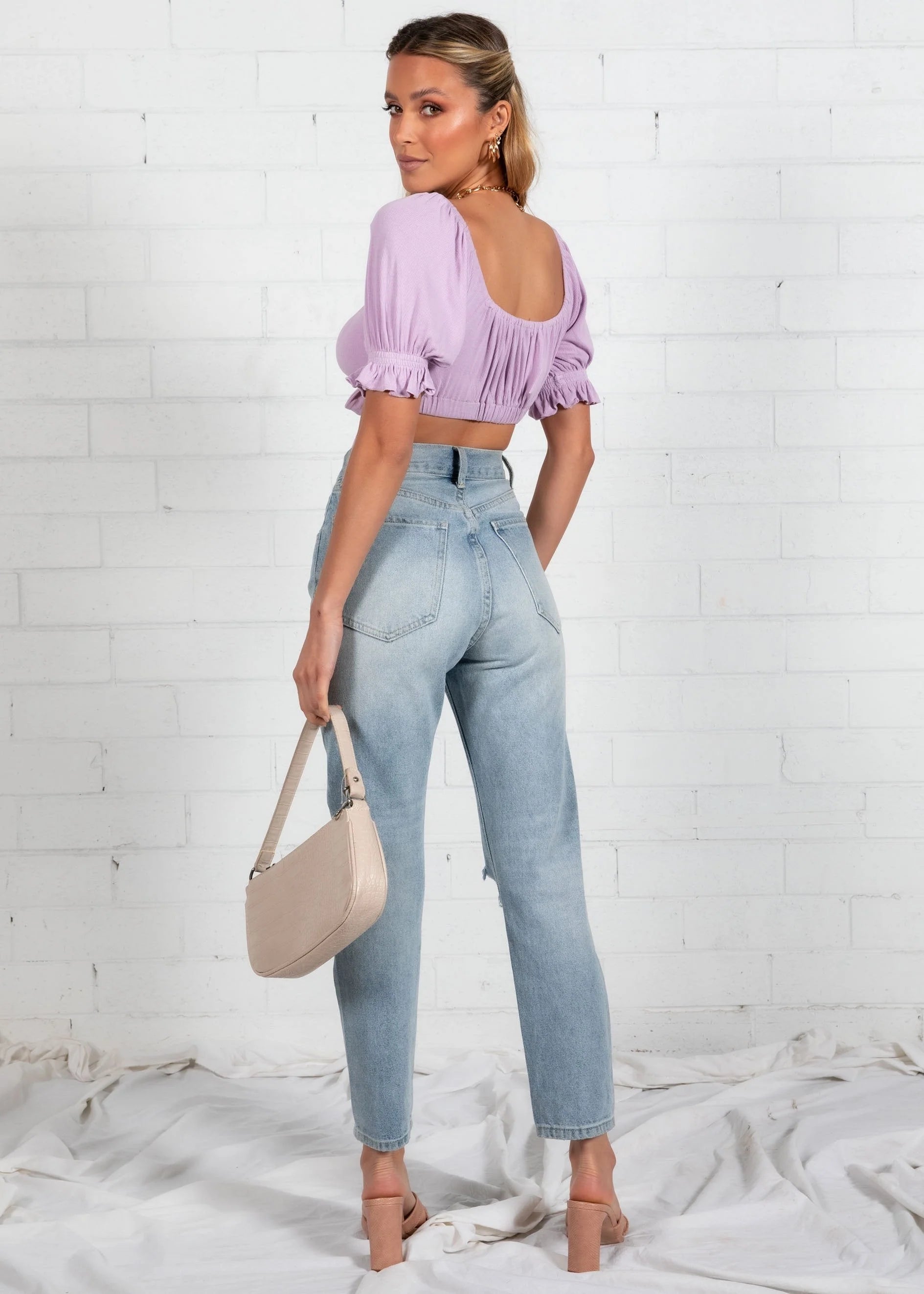 Bella Crop - Lilac