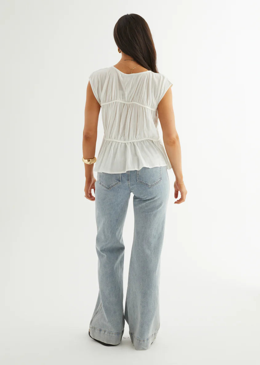 Evangelia Top - Off White
