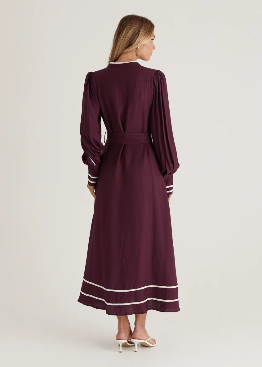 Melody Maxi Dress - Plum