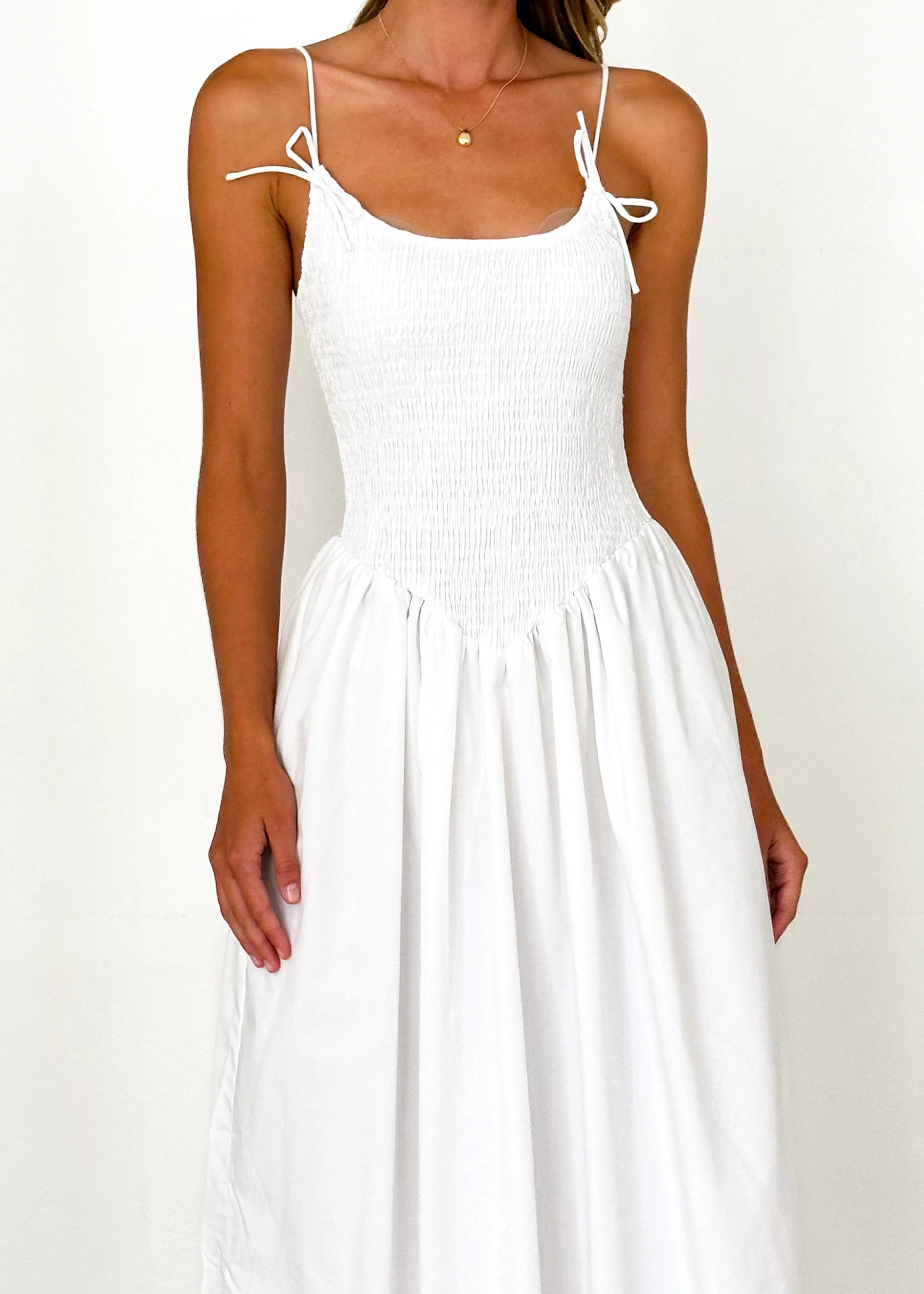 Vista Maxi Dress - Off White