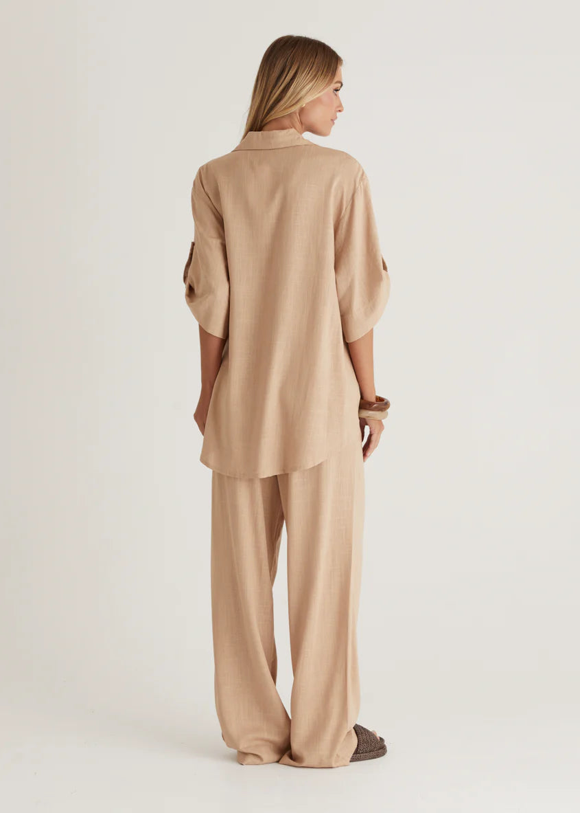 Kinsley Shirt - Mocha