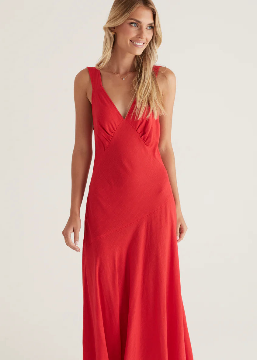 Orabelle Maxi Dress - Red