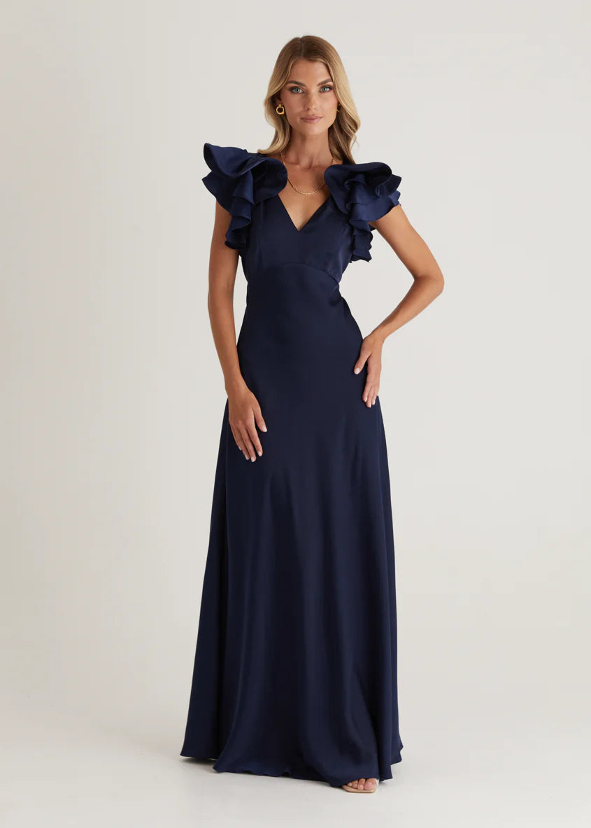 Dali Maxi Dress - Navy
