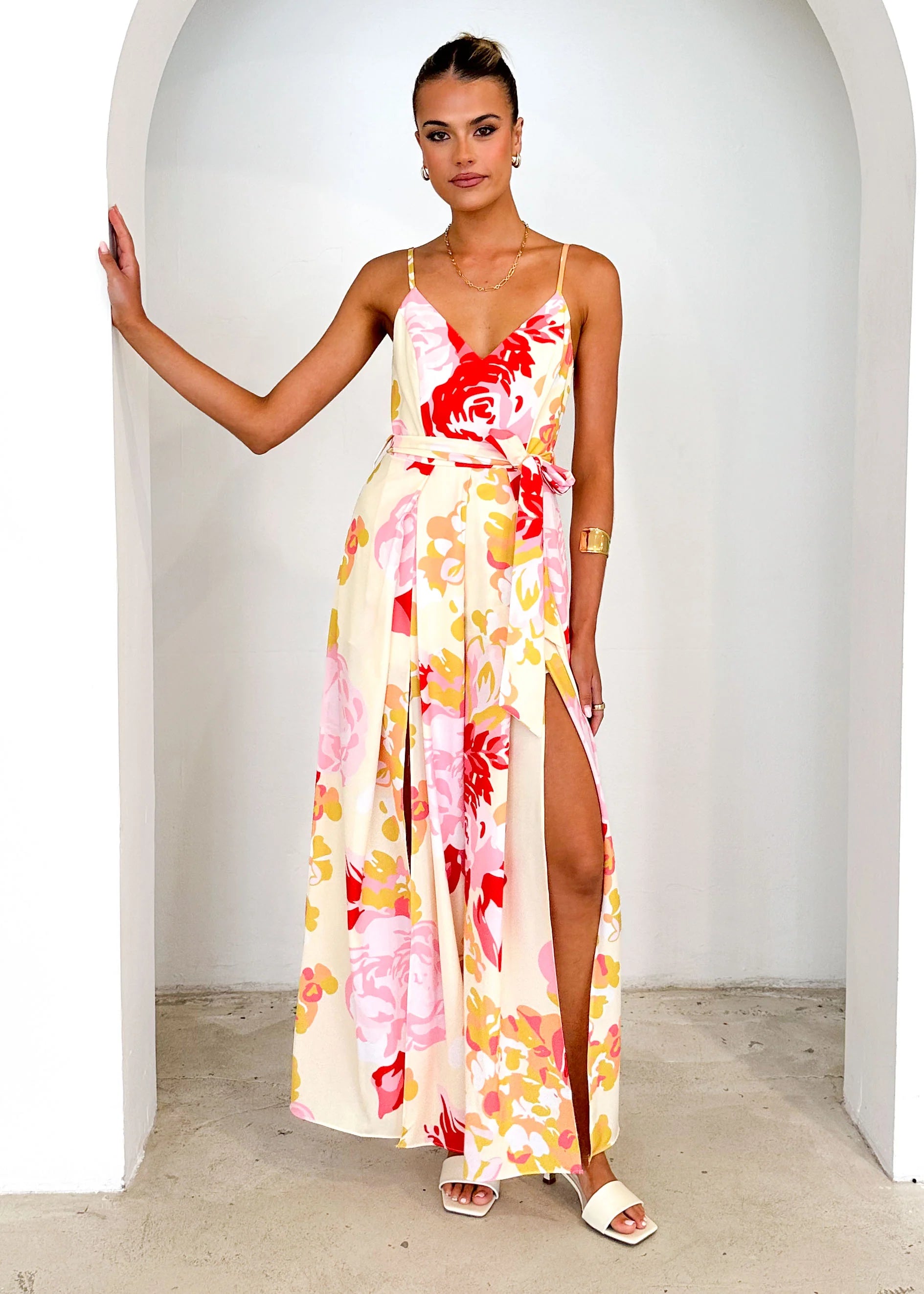 Jelena Pantsuit - Lemon Floral