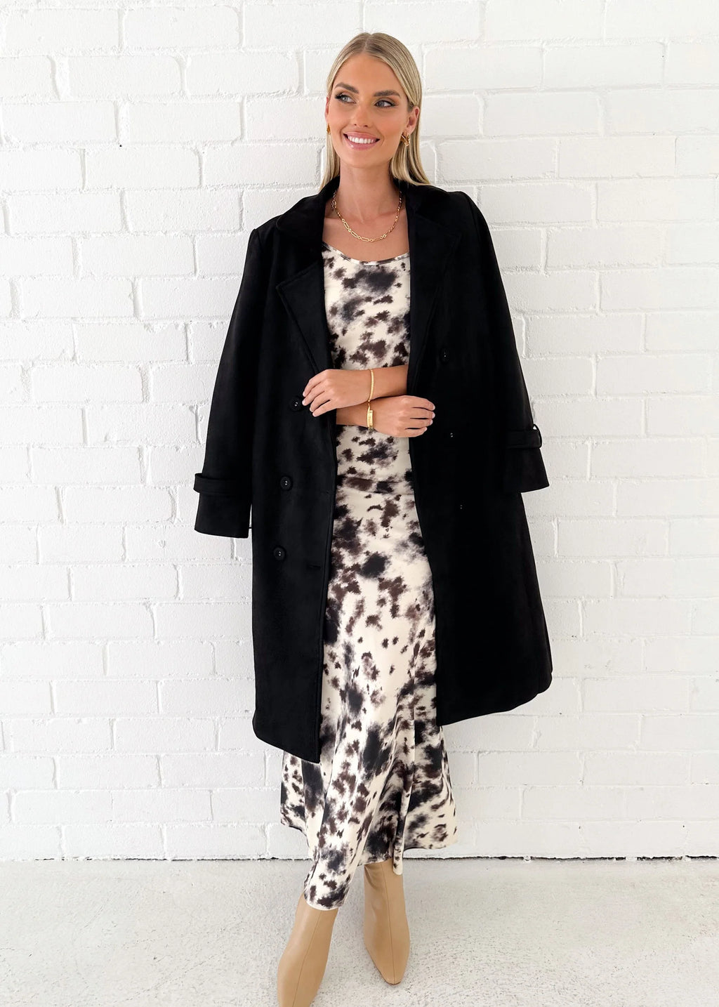 Camyren Maxi Dress - Ink Tie Dye