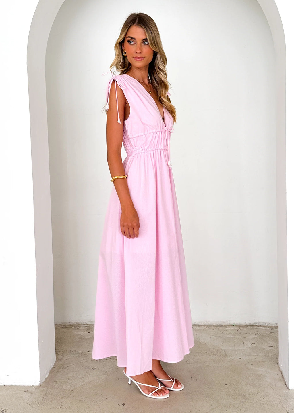 Genovia Maxi Dress - Pink