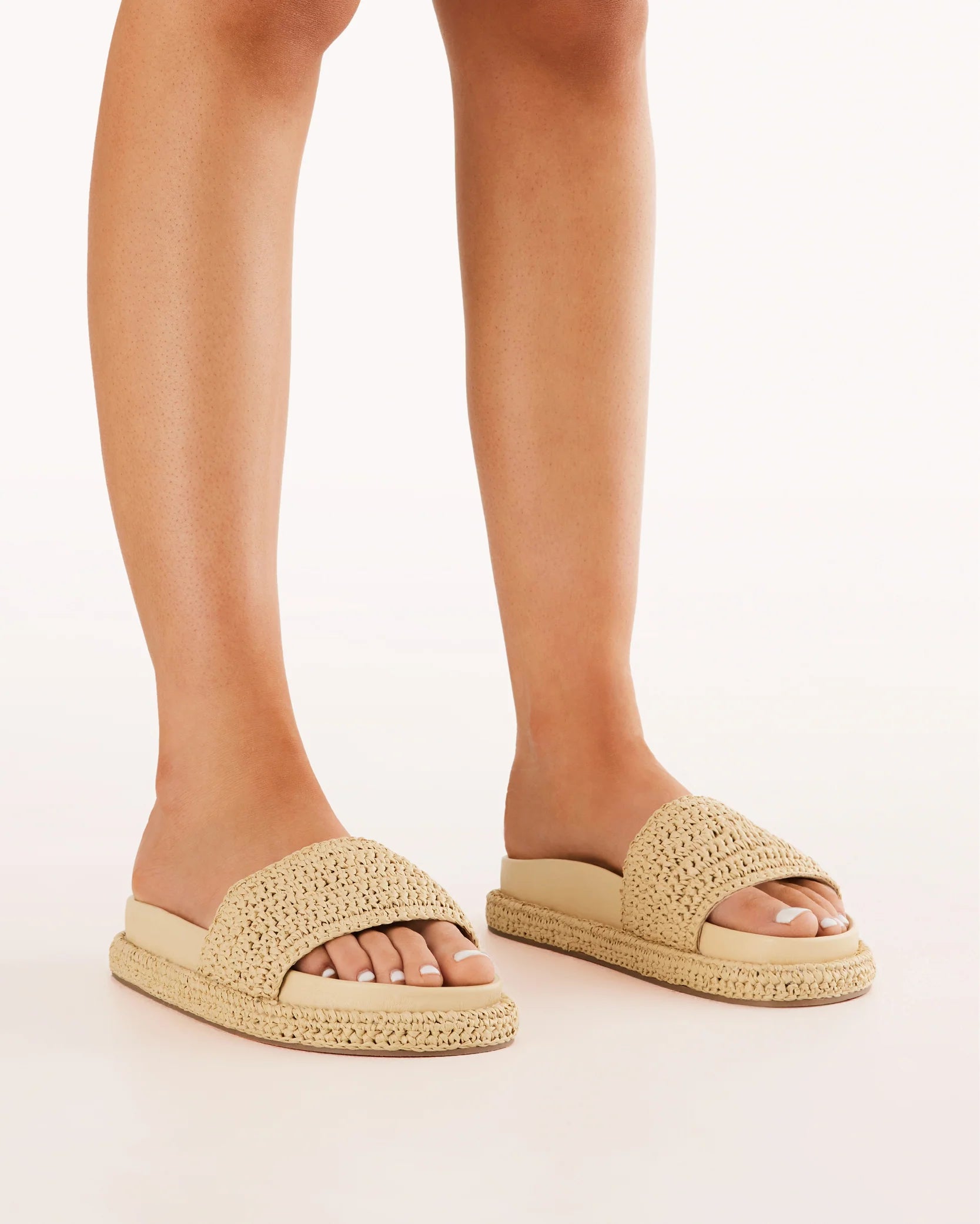 Quartilla Sandals - Natural Raffia