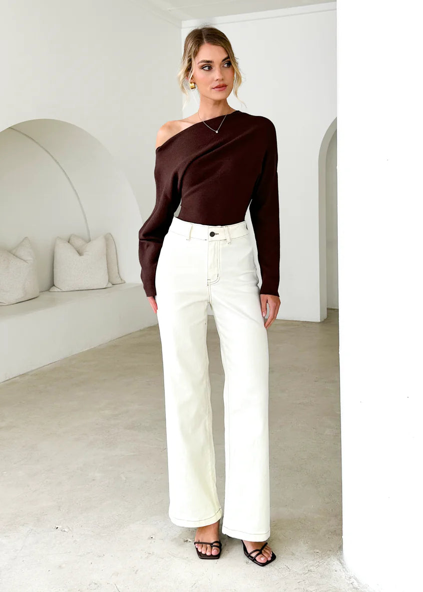 Carmina Stretch Jeans - Sand