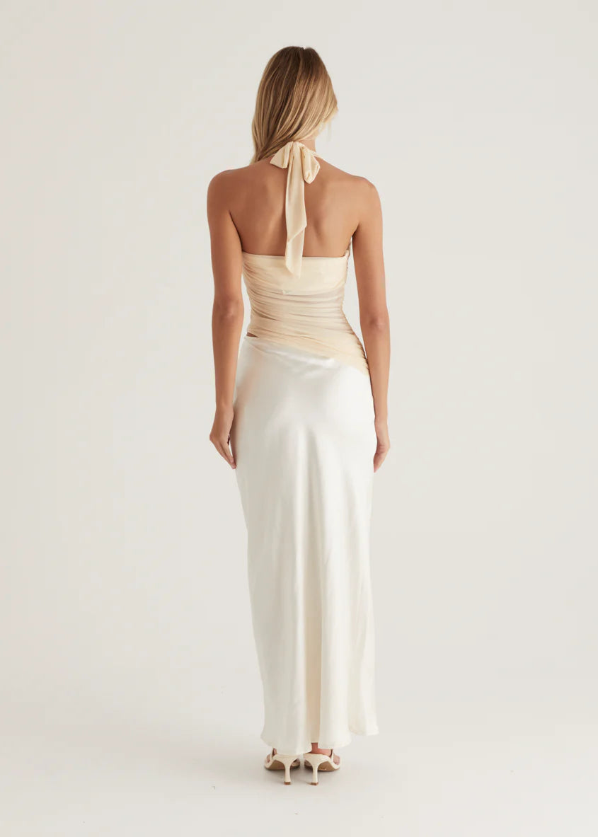 Renata Halter Maxi Dress - Butter