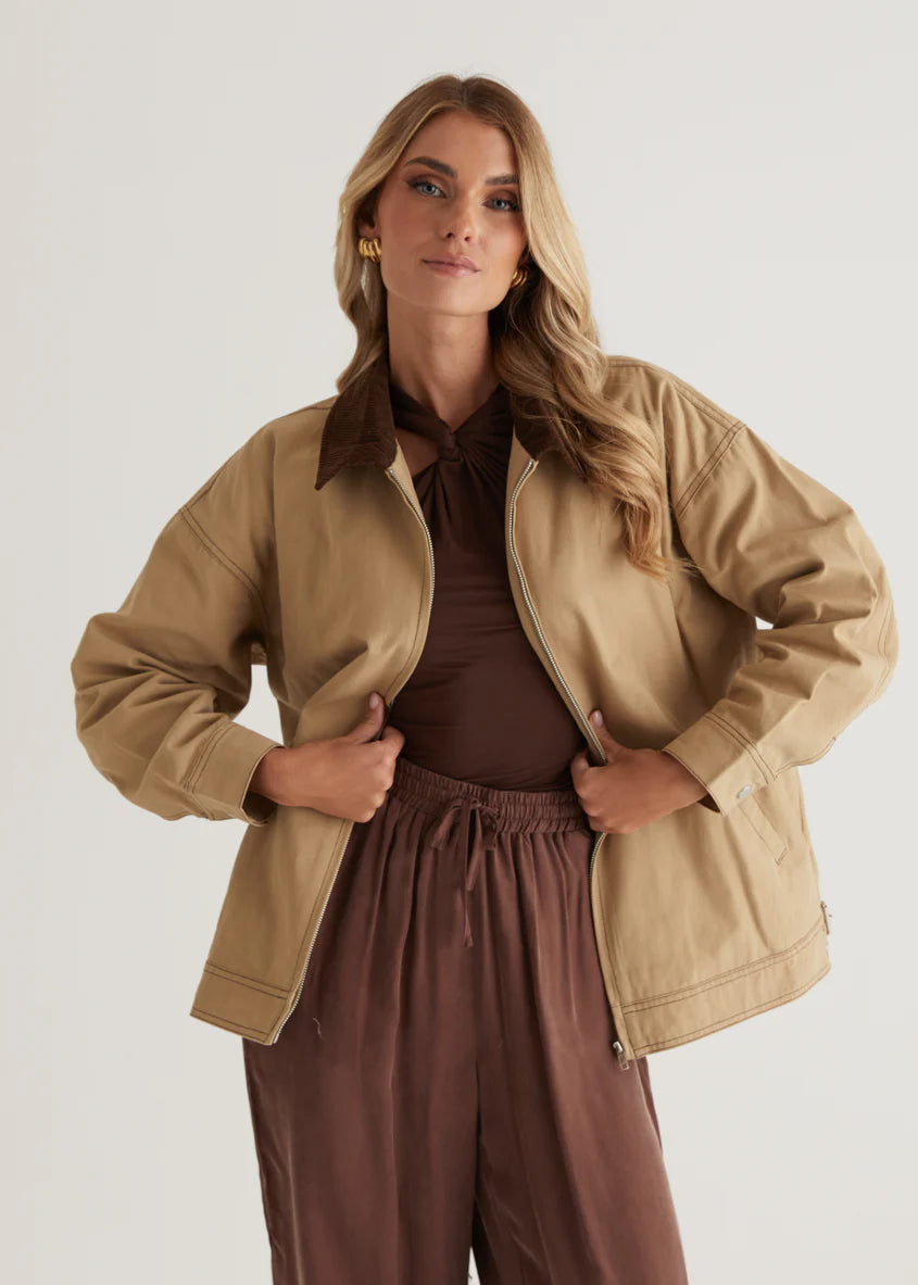 Novalie Jacket - Camel