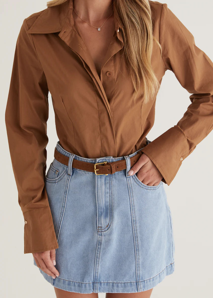 Sianna Shirt - Camel