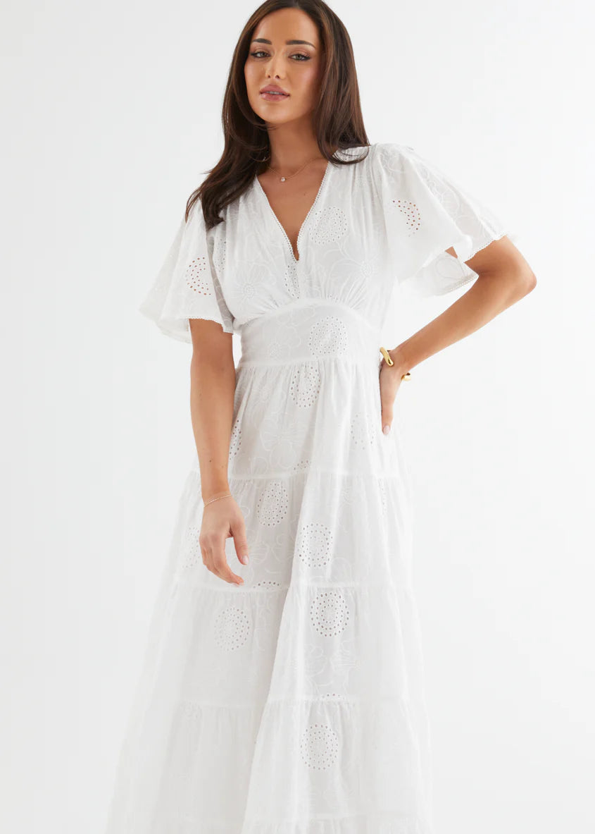 Alexa Maxi Dress - Off White