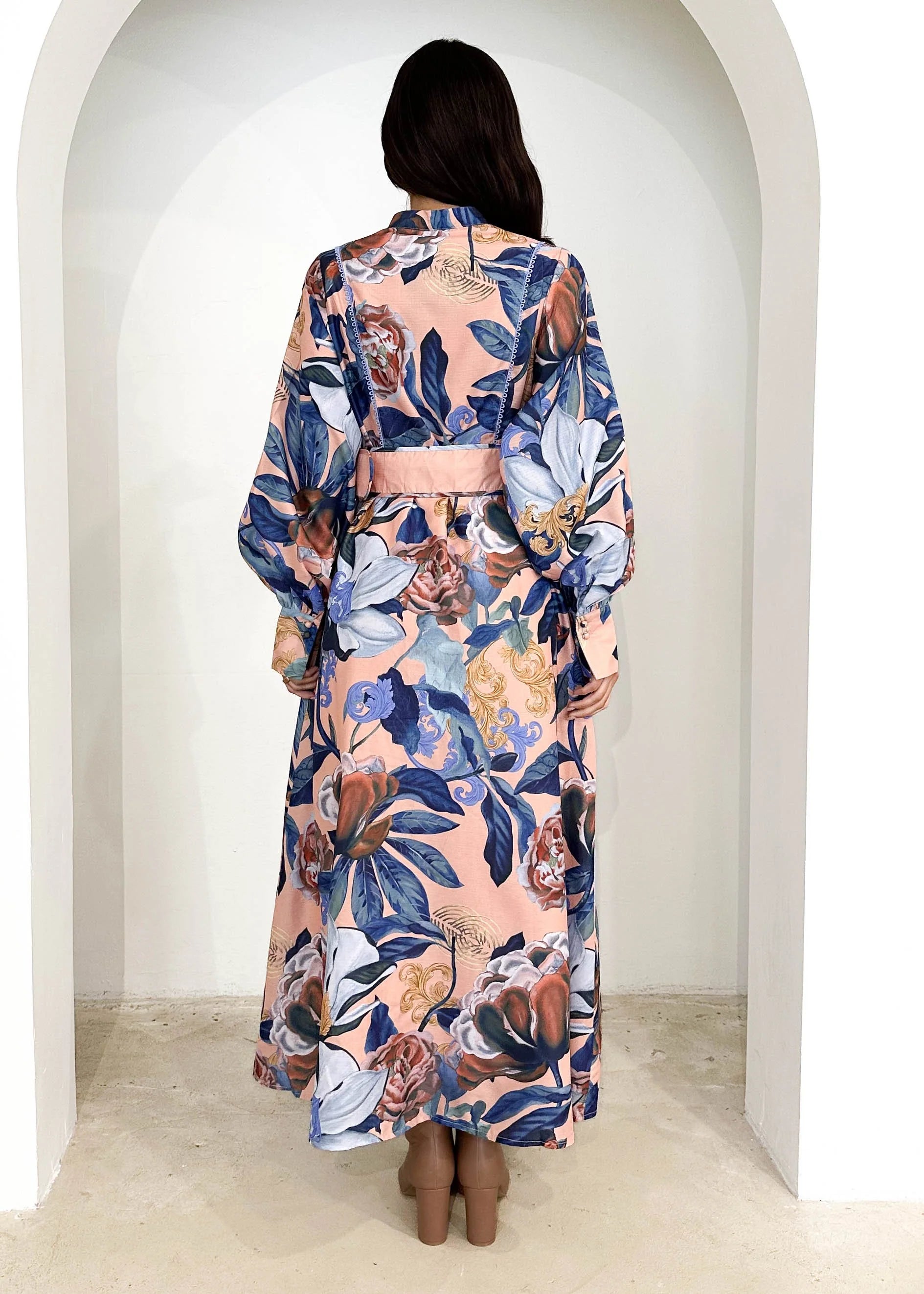 Vanner Maxi Dress - Roza