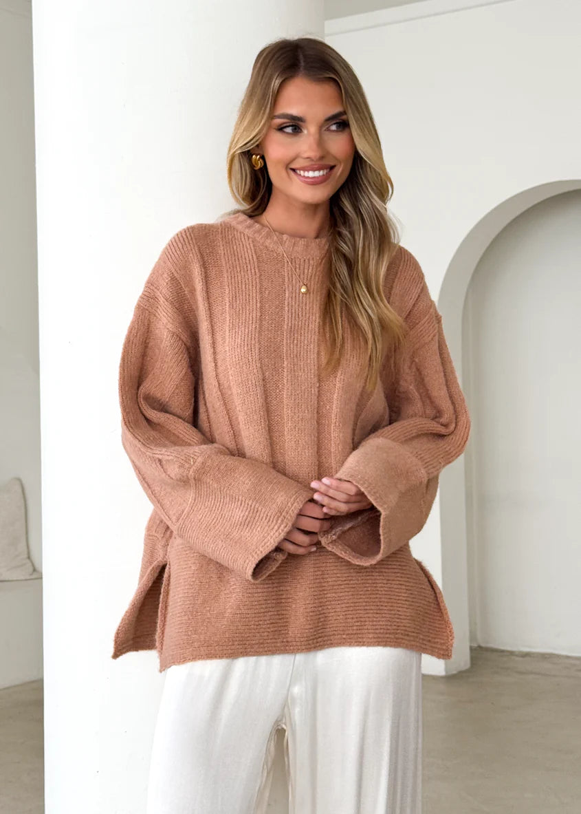 Adnorra Sweater - Rose