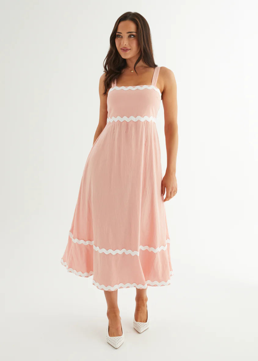 Vanya Maxi Dress - Pink