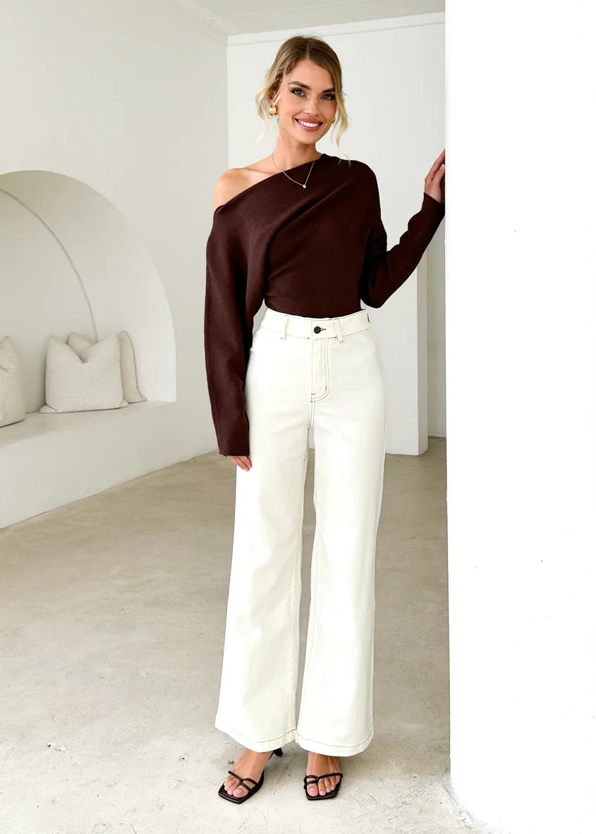 Carmina Stretch Jeans - Sand