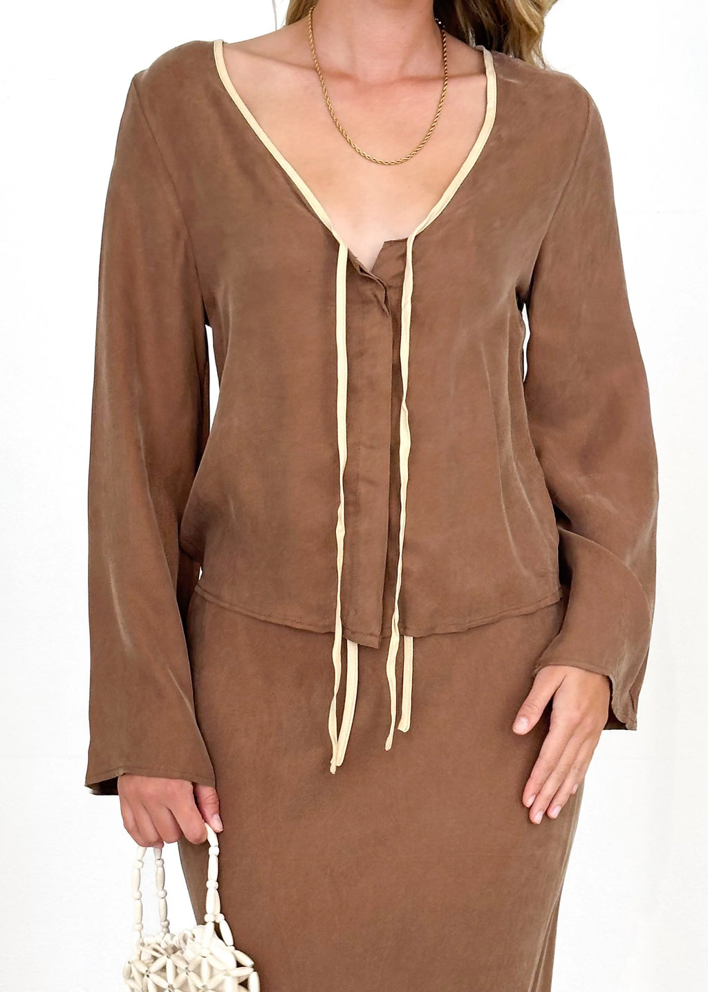 Paxla Top - Brown
