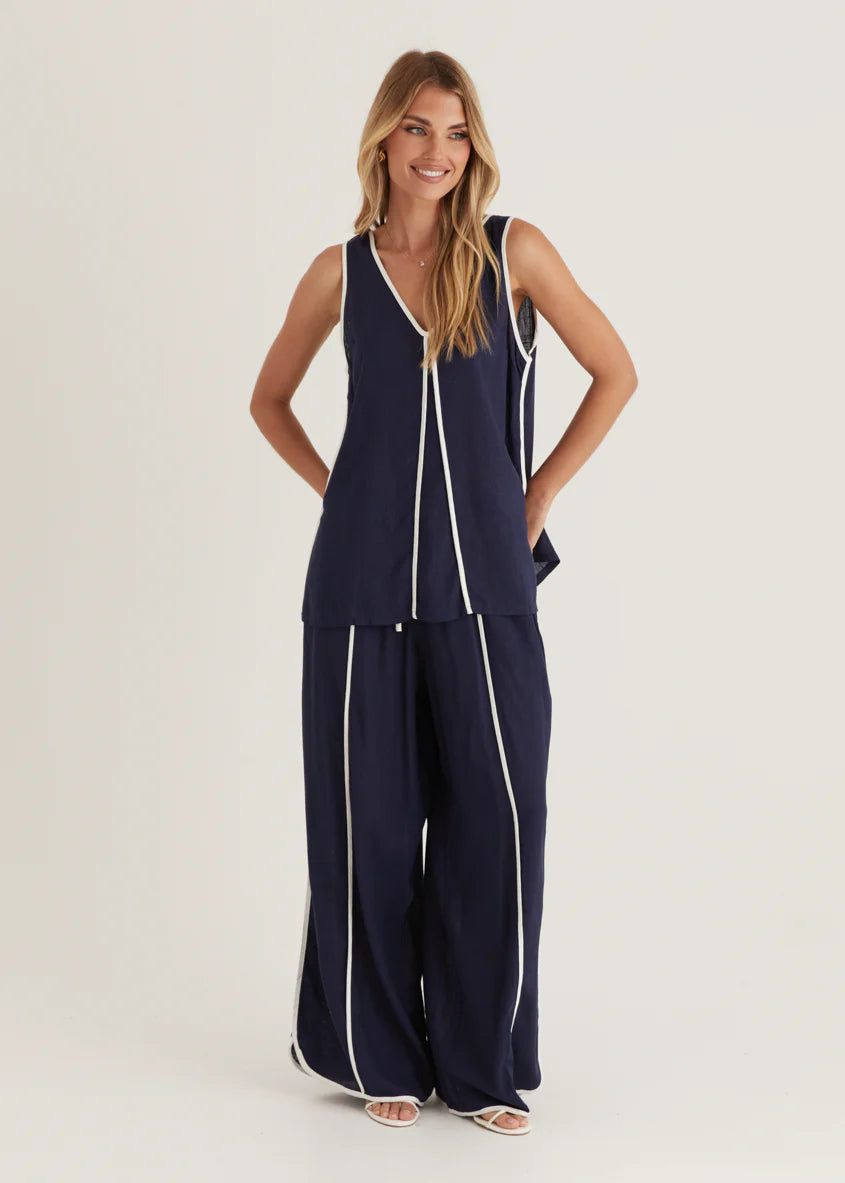 Kennedy Pants - Navy