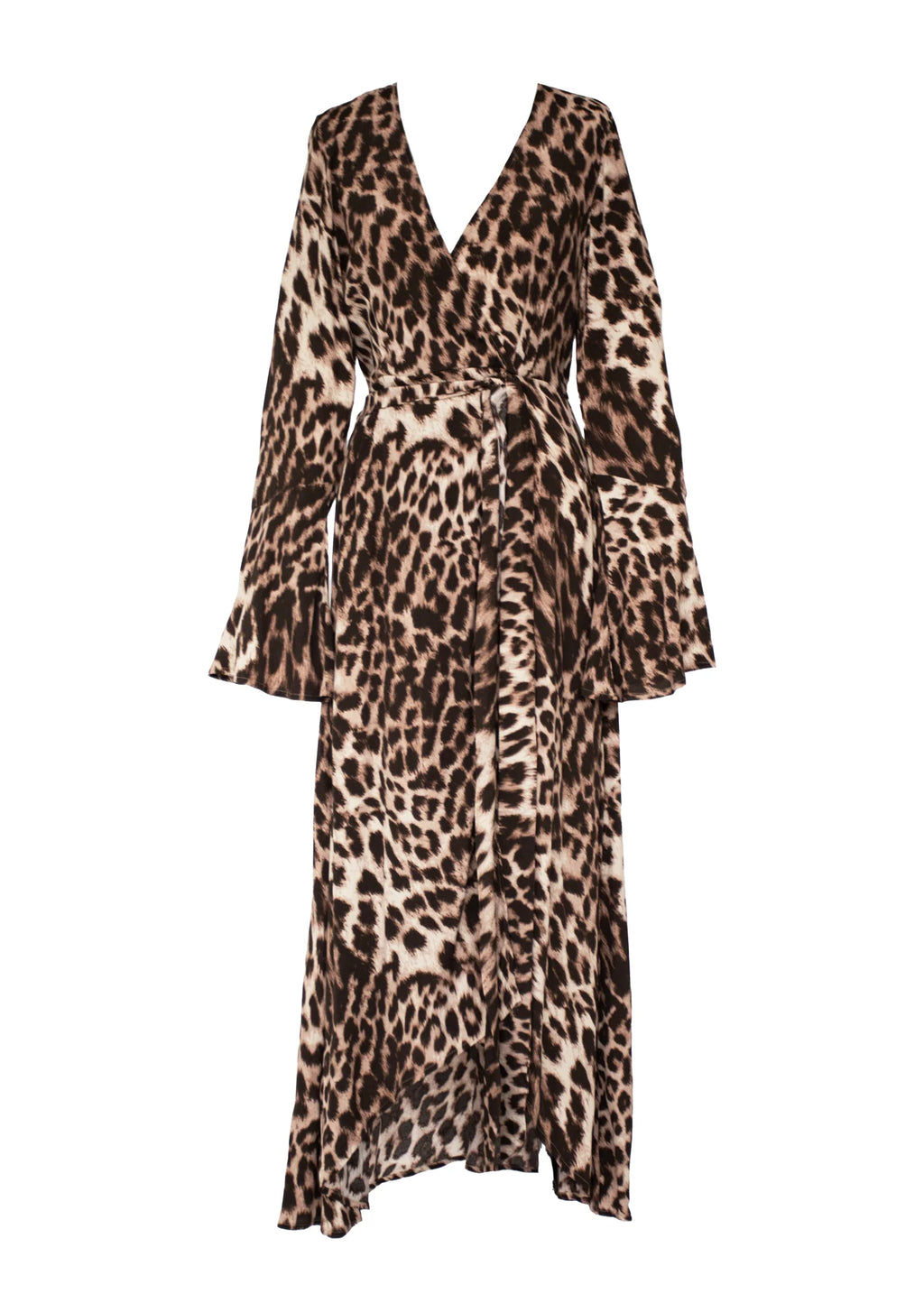 Moda Maxi Dress - Leopard