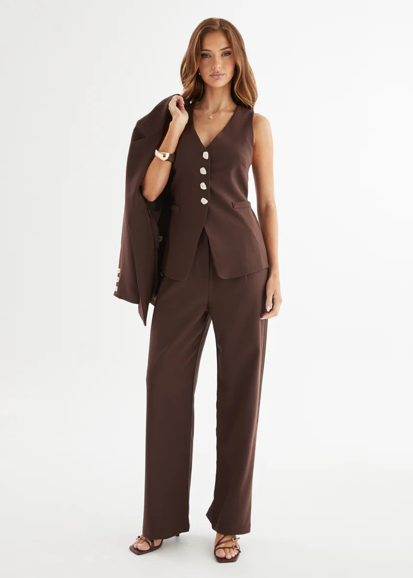 Sloane Pants - Espresso