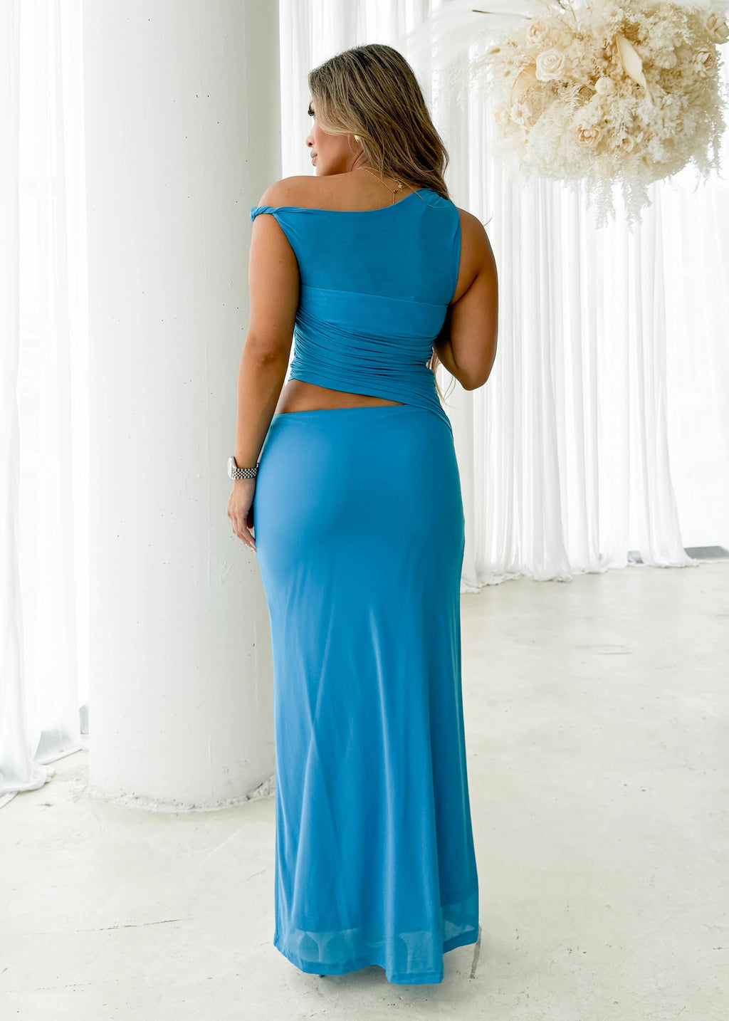 Brielle Maxi Dress - Ocean