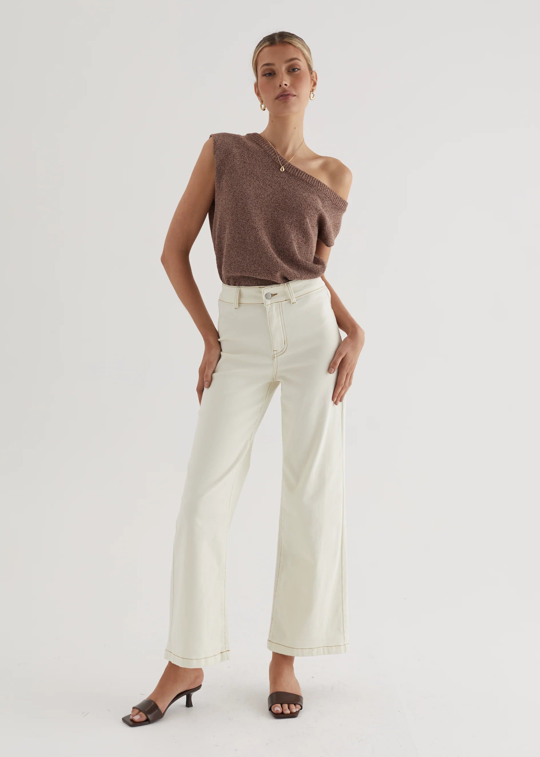 Carmina Stretch Jeans - Sand