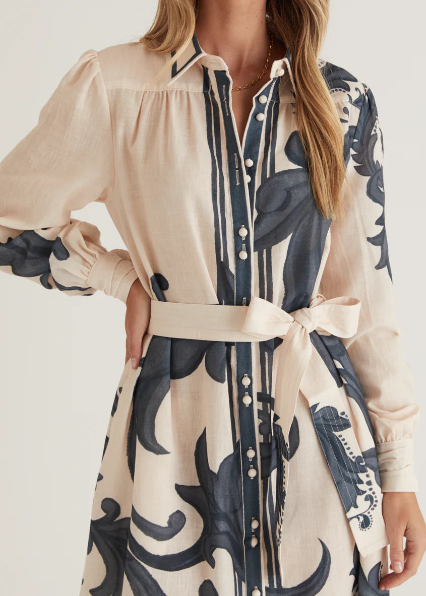 Sage Maxi Dress - Cream Zayna