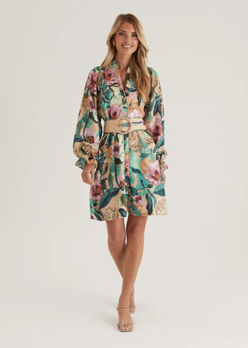 Angelina Dress - Mocha