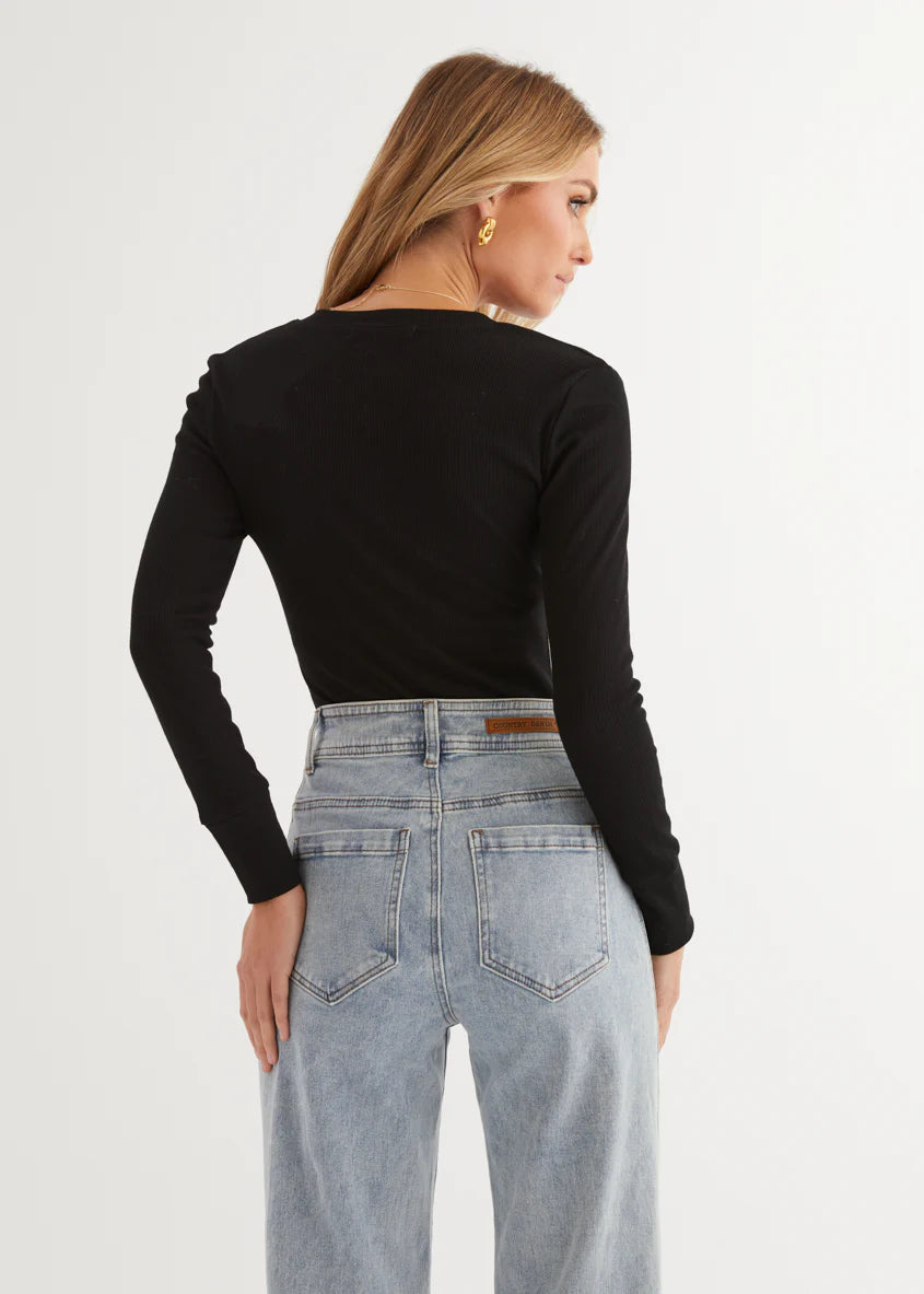 Arya Bodysuit - Black