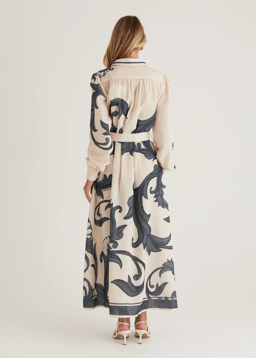 Sage Maxi Dress - Cream Zayna