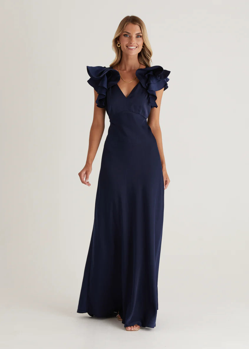 Dali Maxi Dress - Navy