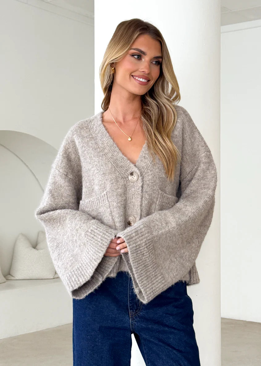 Reyna Sweater - Mushroom