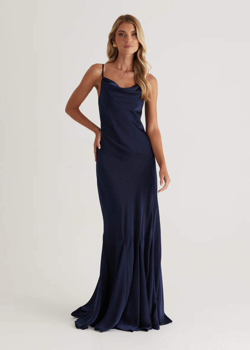 Zita Maxi Dress - Navy