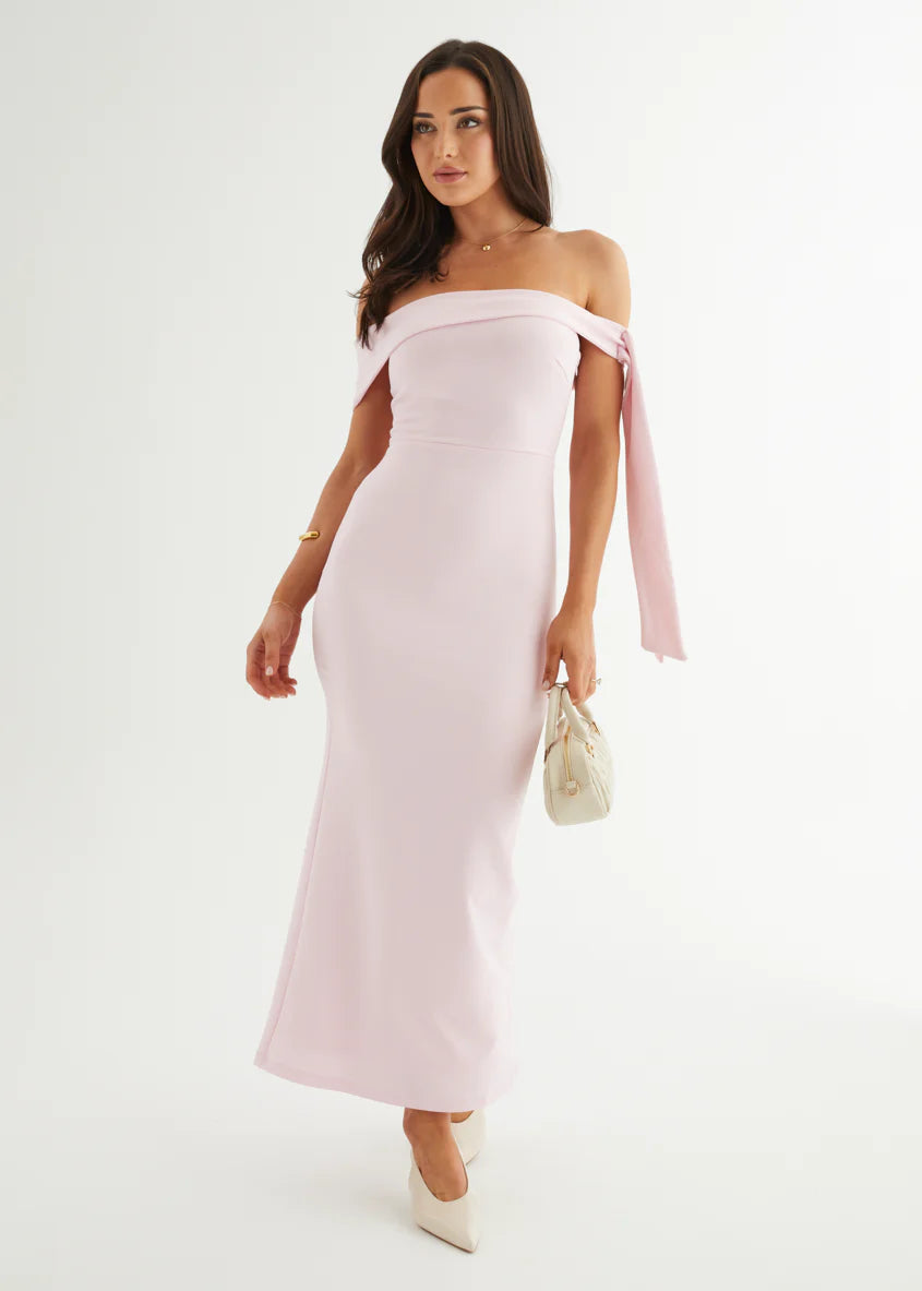 Maleka Maxi Dress - Blush