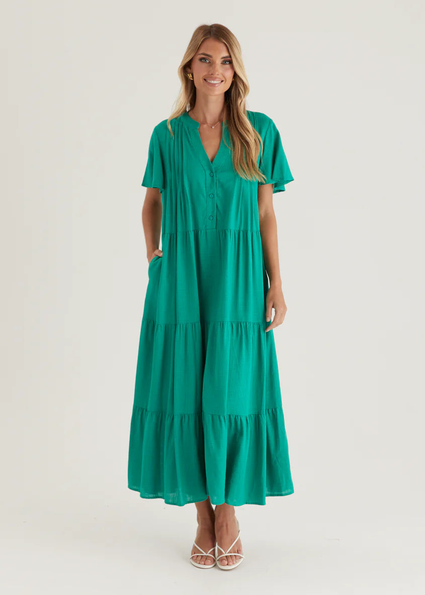 Niaomi Maxi Dress - Green