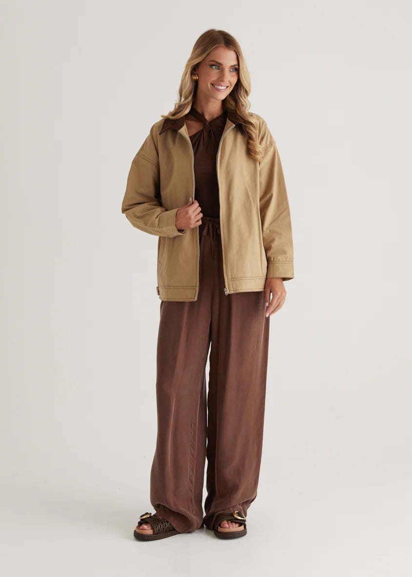 Novalie Jacket - Camel