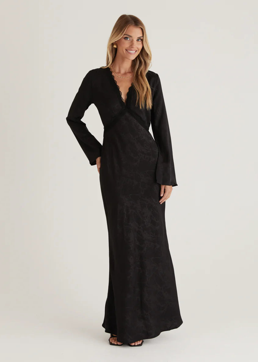 Sonnie Maxi Dress - Black