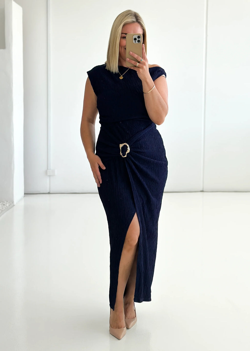 Toronto Maxi Dress - Navy