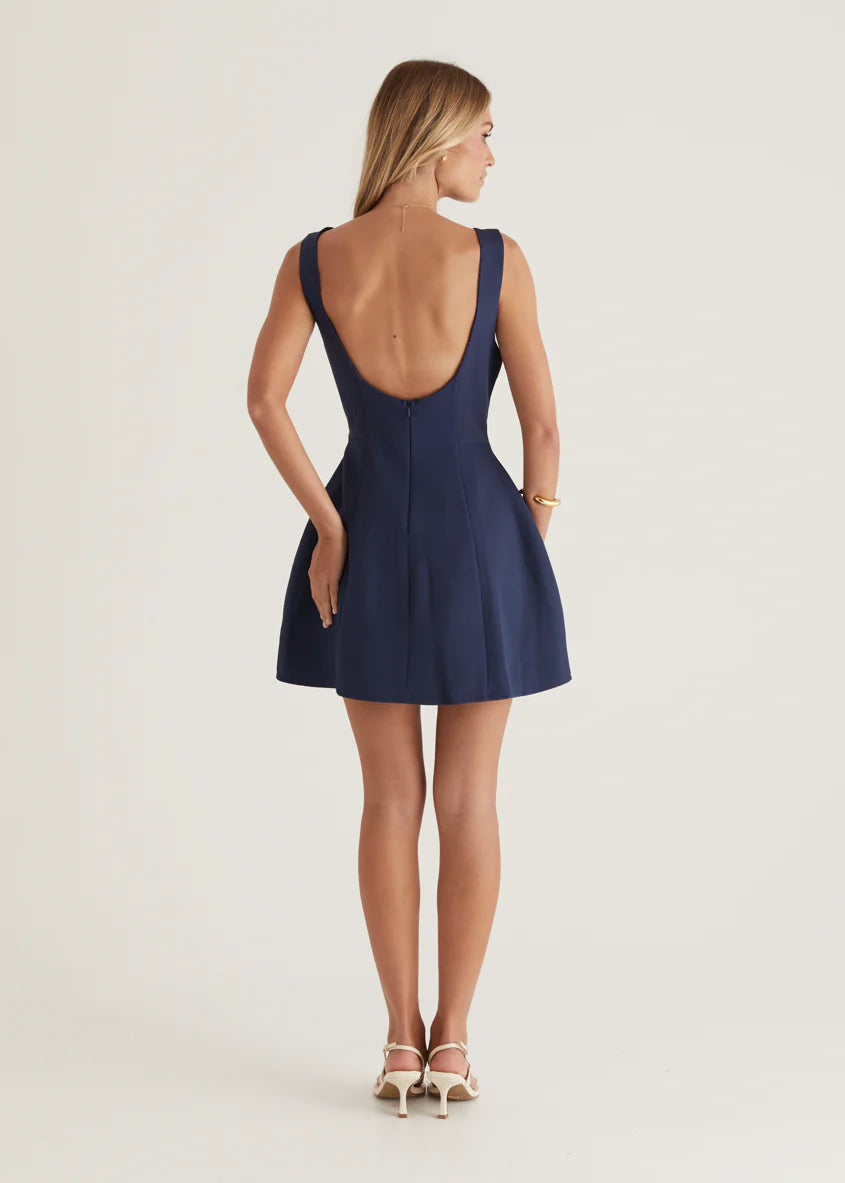 Clarissa Dress - Navy