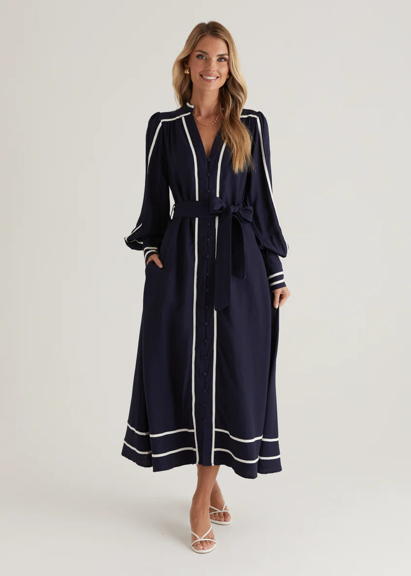 Melody Maxi Dress - Navy
