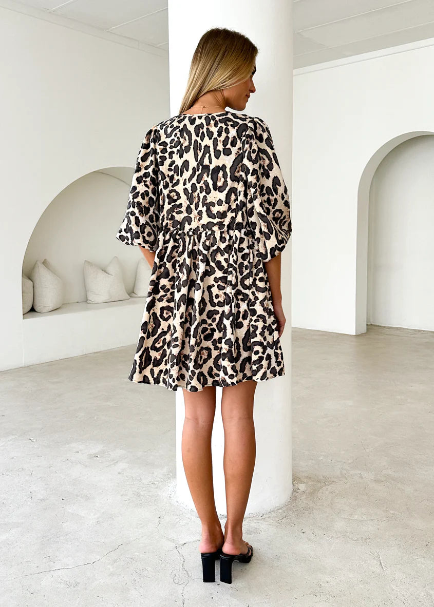 Marisol Dress - Leopard