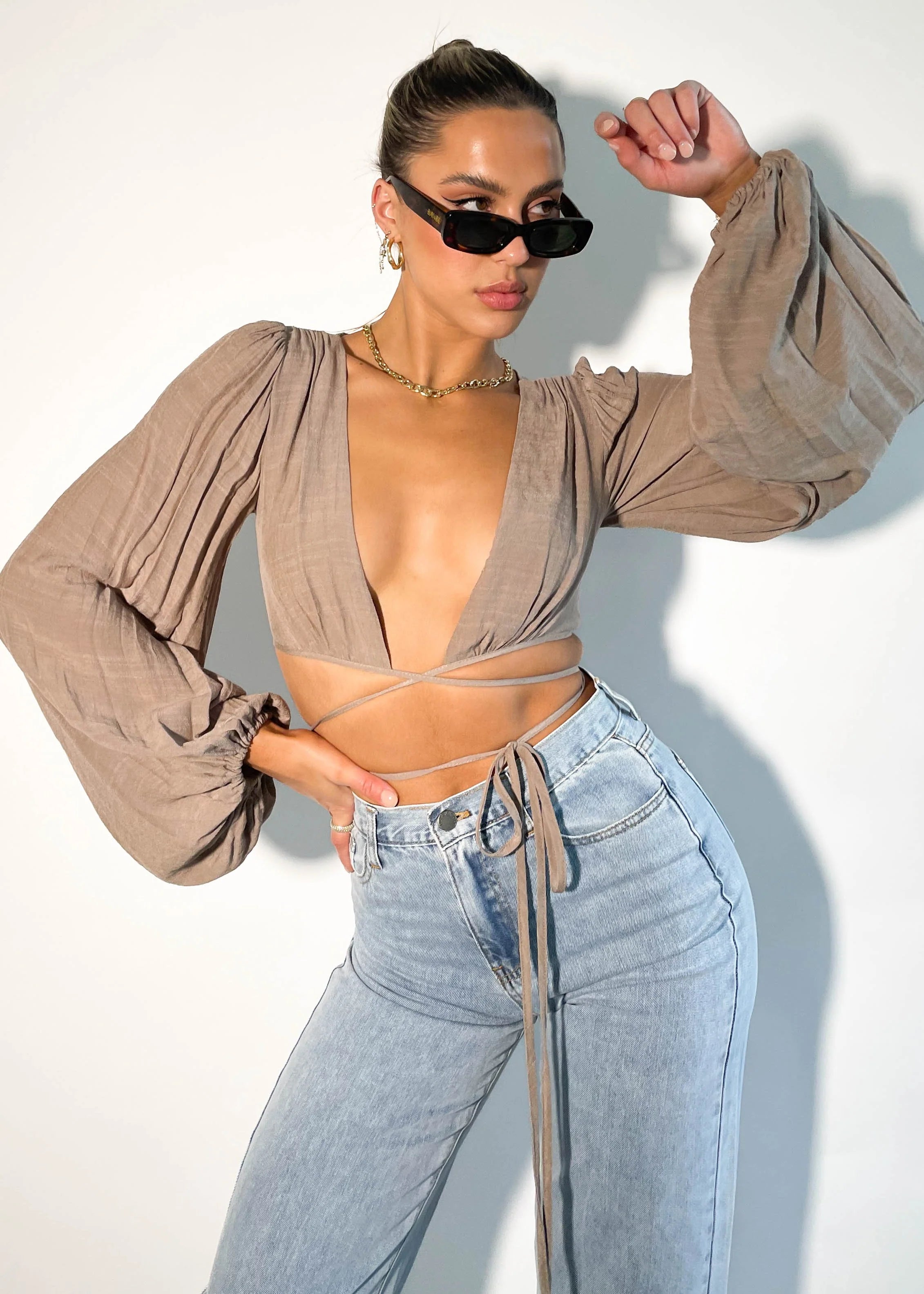 Berkley Crop - Mocha